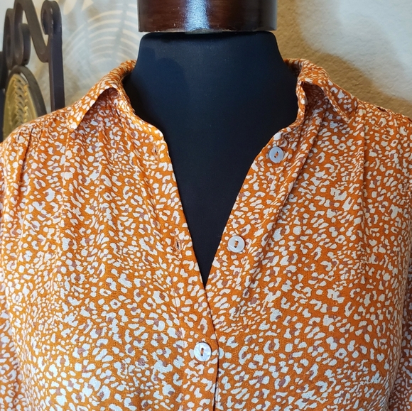 Free People Celia Printed Blouse Size: XS - Picture 8 of 15